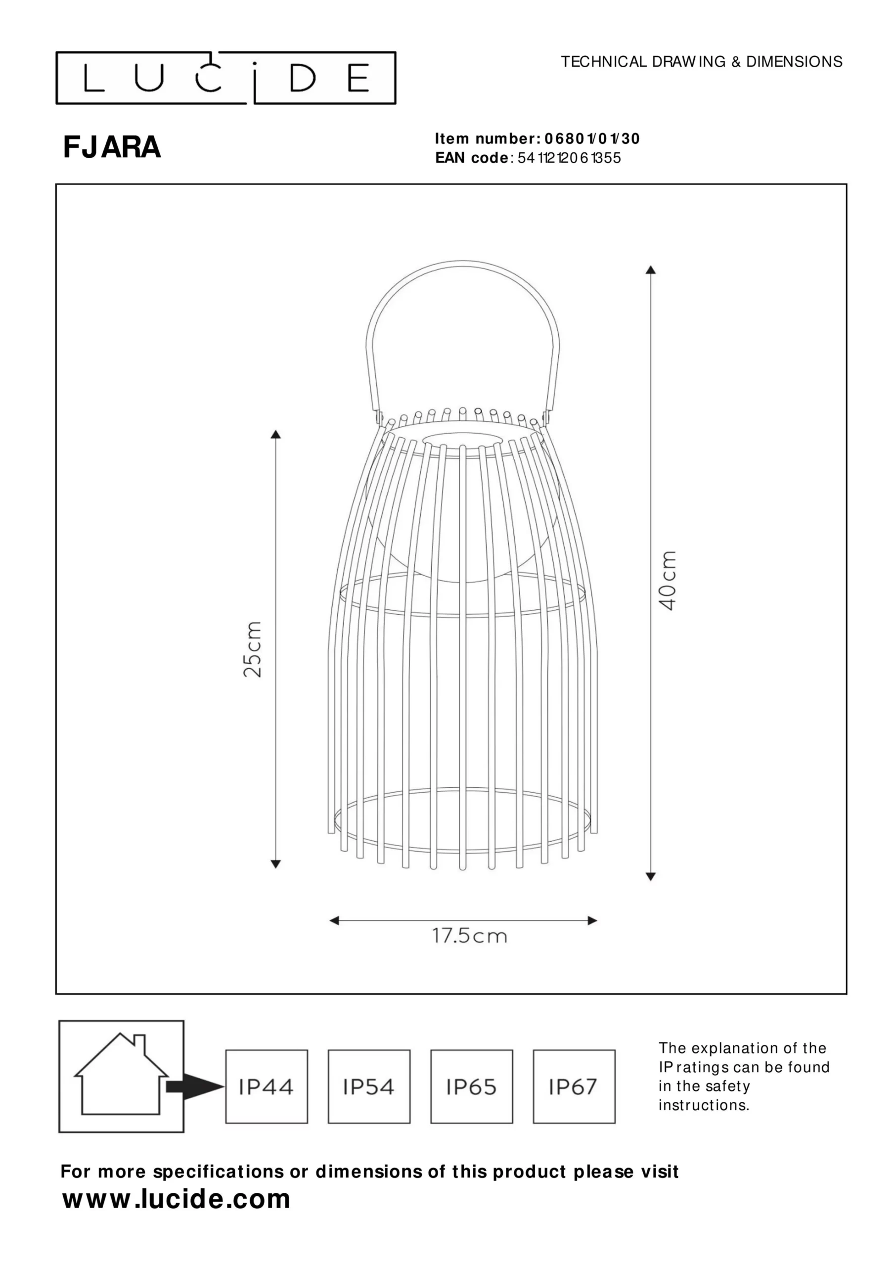 Lucide FJARA preto - Image 7