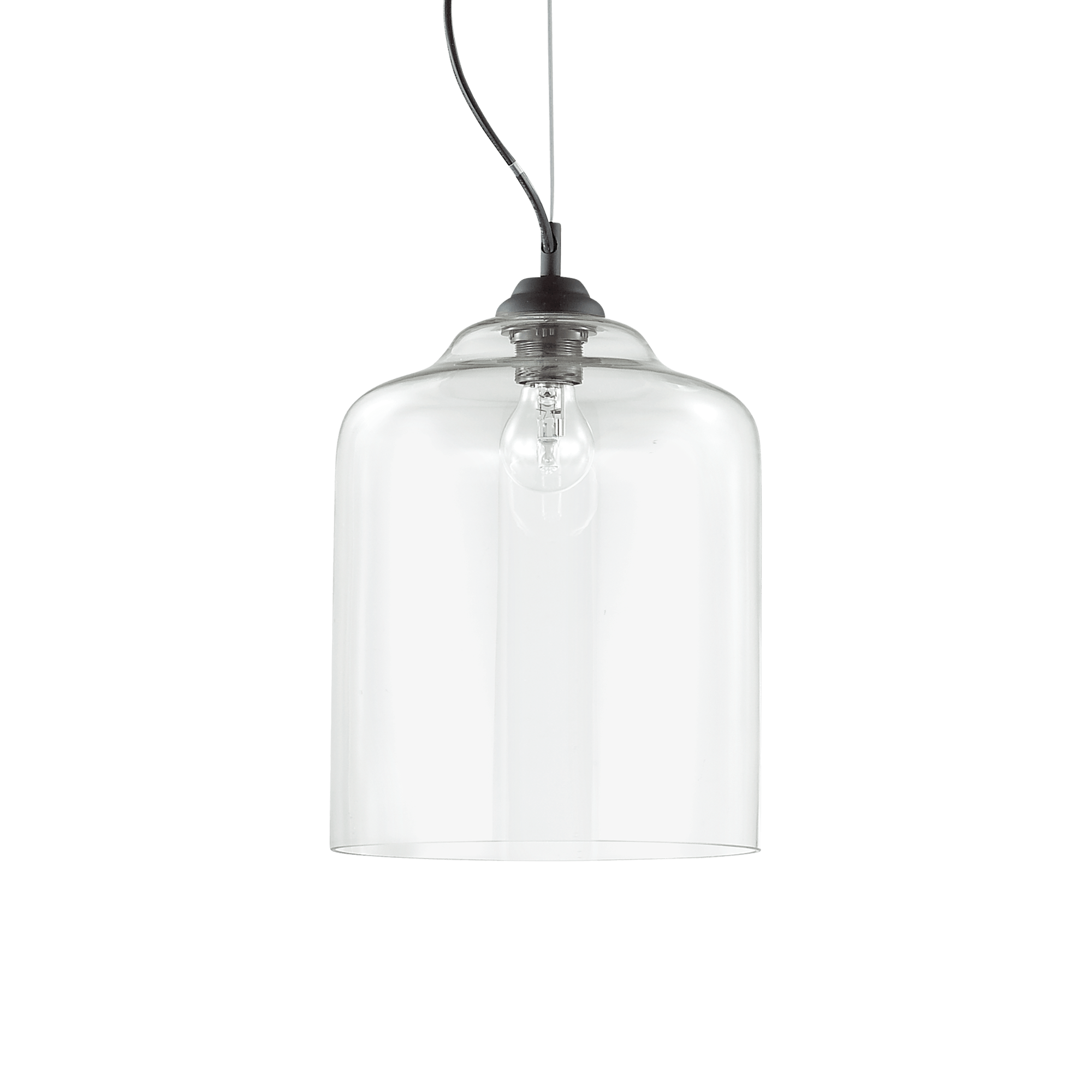 Suspensão BISTRO SP1 SQUARE transparente