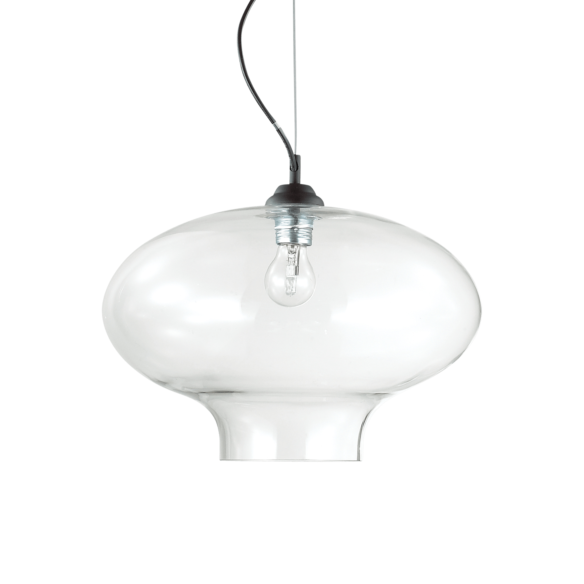 Suspensão BISTRO SP1 ROUND transparente