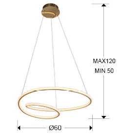 Schuller TUBE suspensão - Image 4