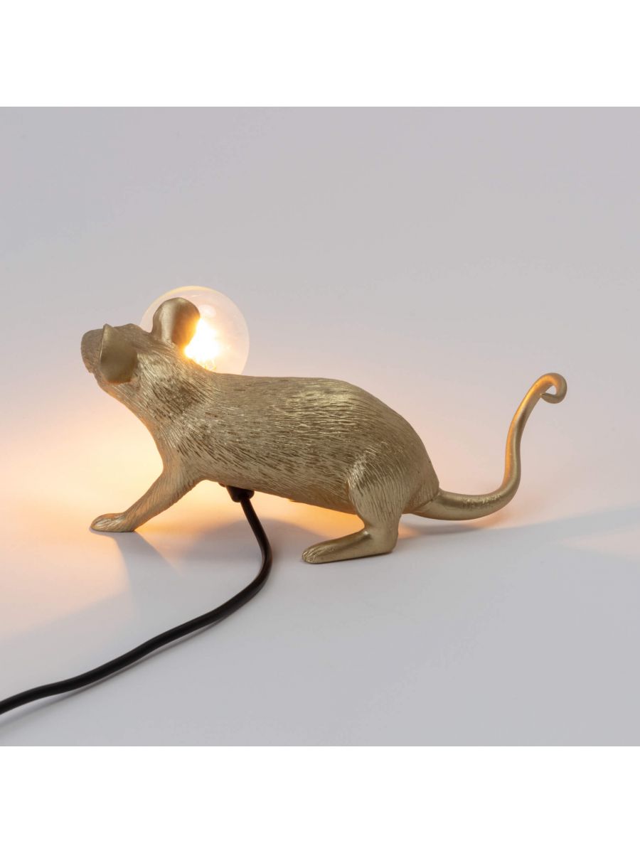 Seletti RATO abaixado dourado - Image 5