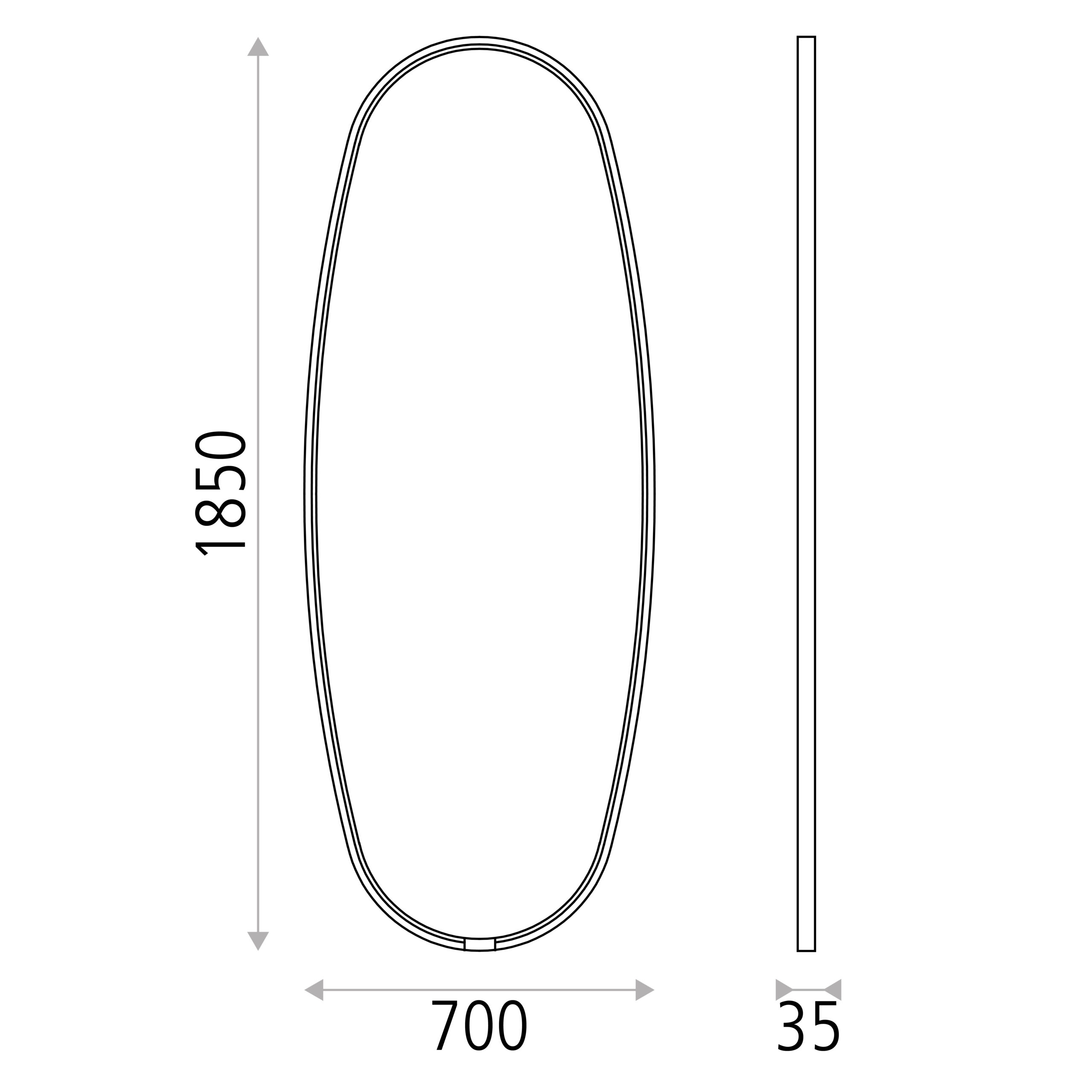Espelho ONIX Led 3000K - Image 3