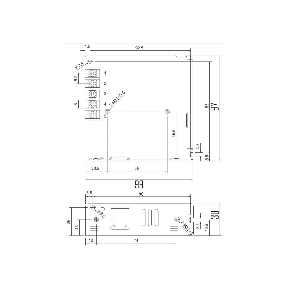 KIT FITA LED DRIVER 12W IP20 2700K - Image 6