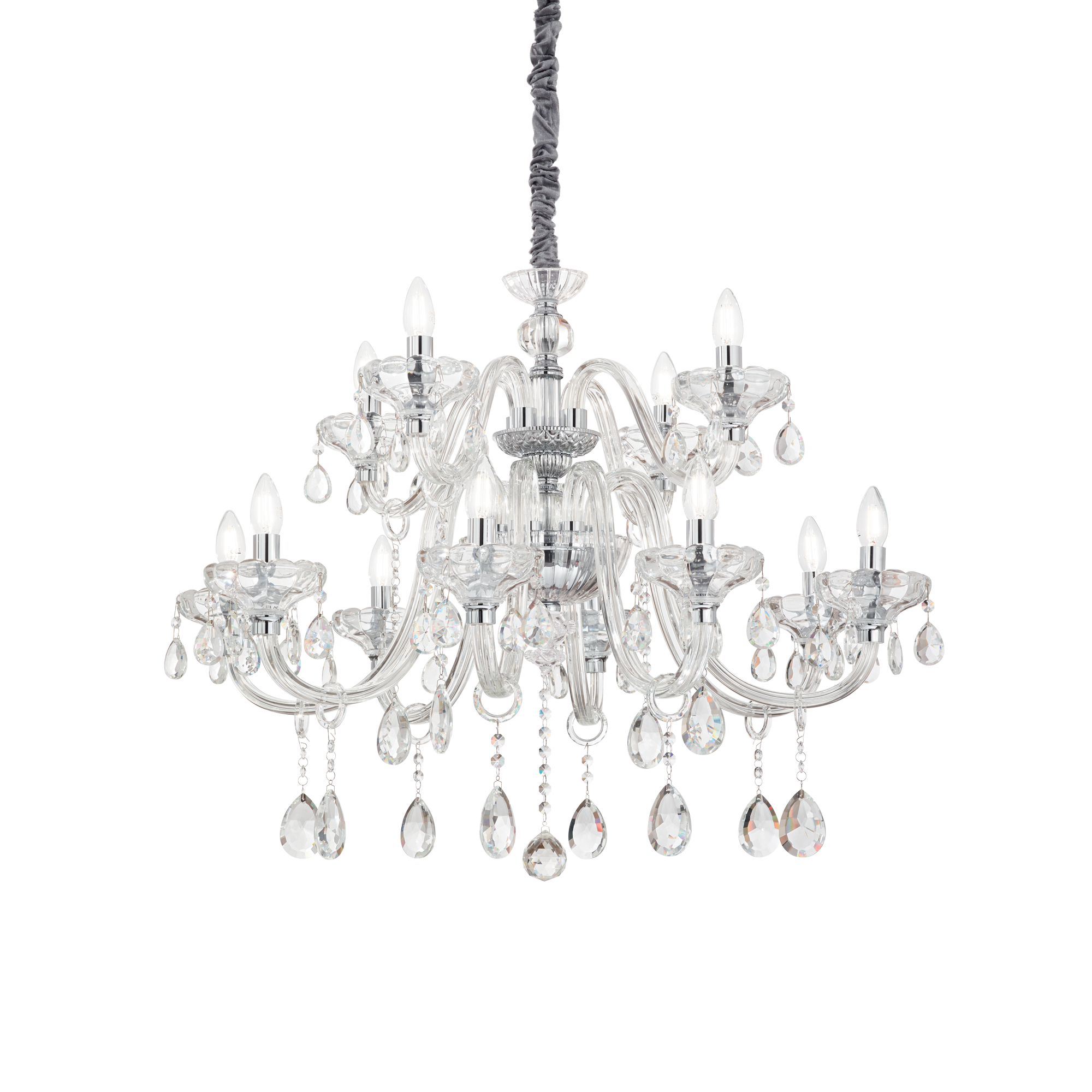 Lustre GIOCONDA SP8 transparente