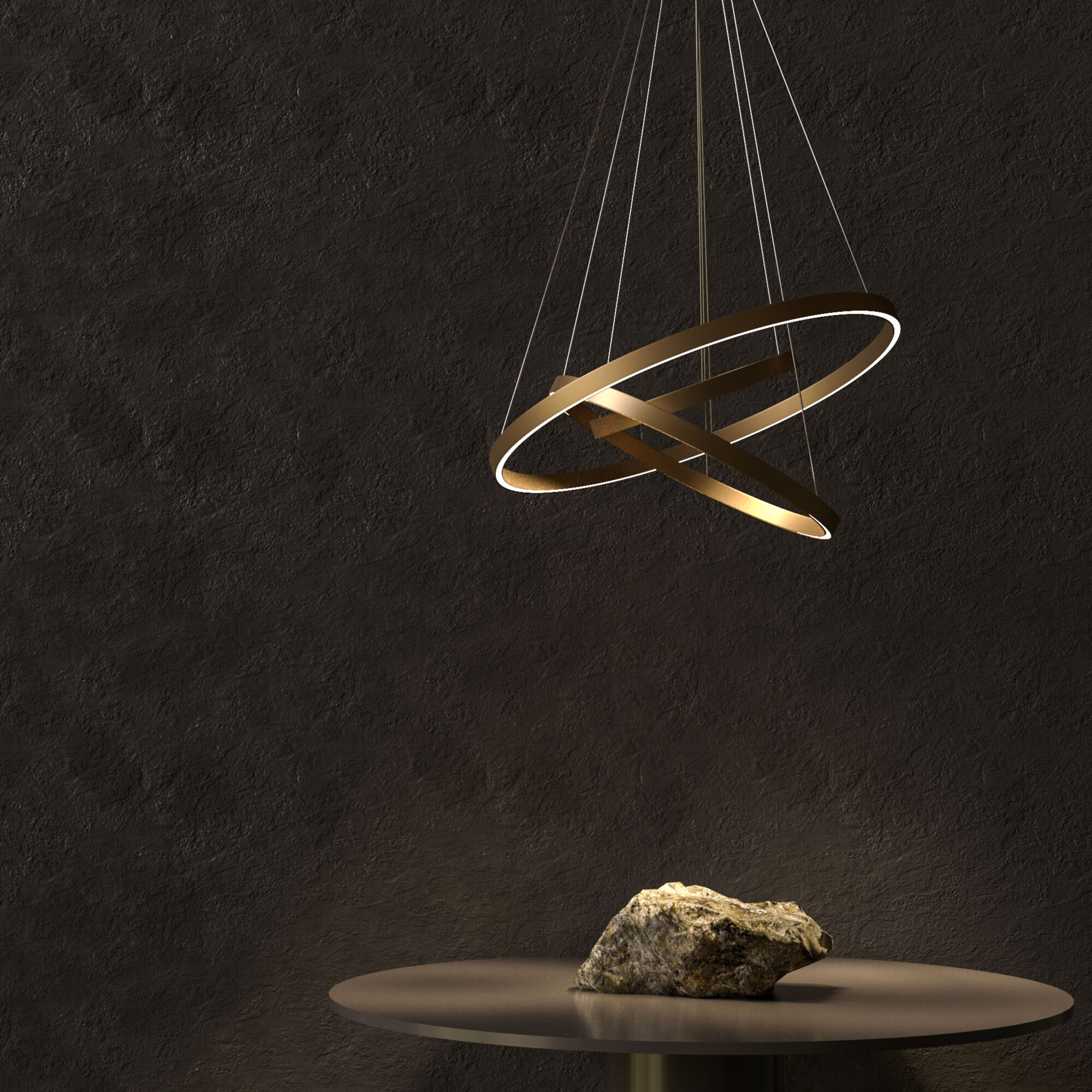 Maytoni RIM3 teto dourado - Image 4