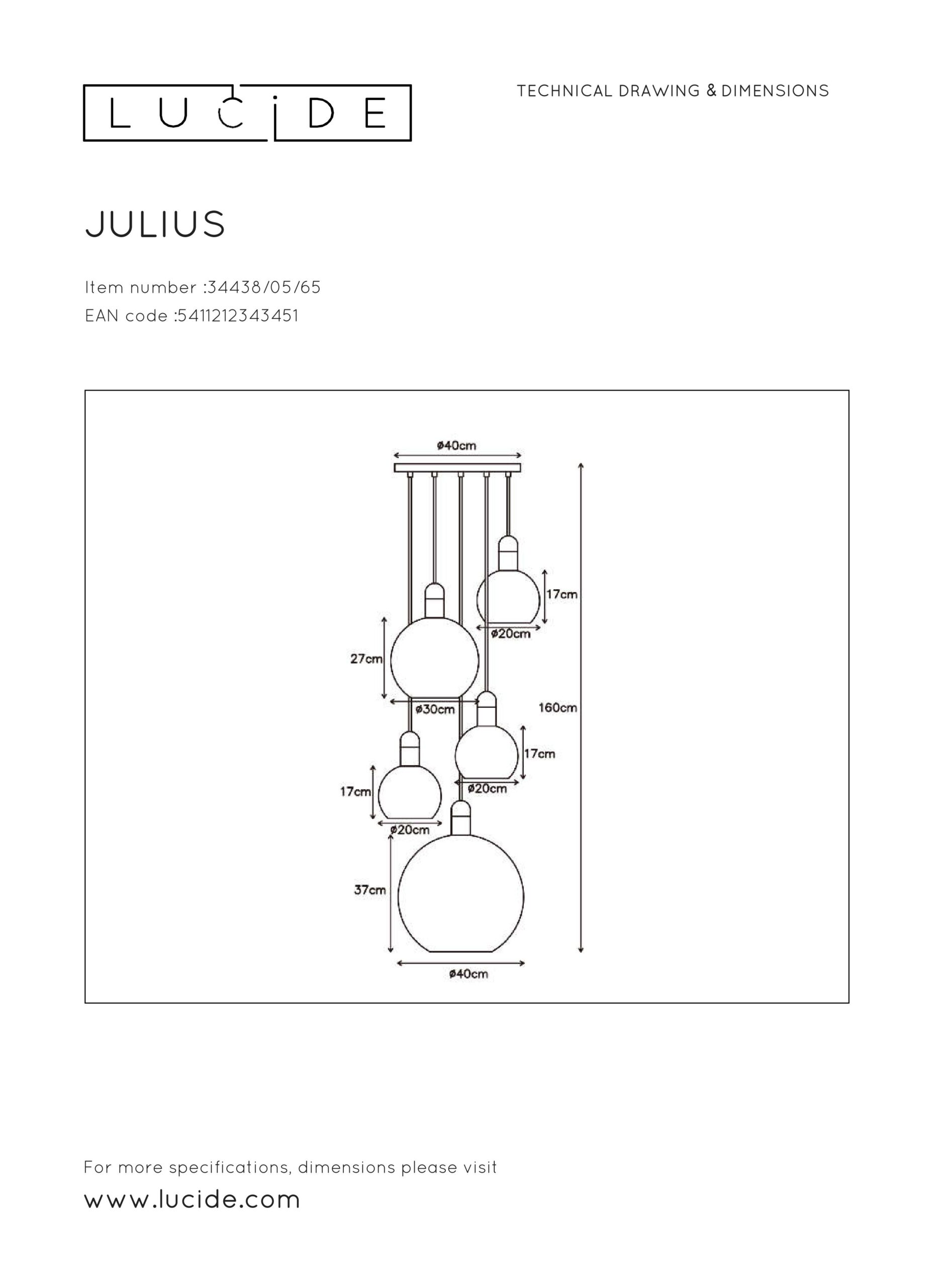 Lucide JULIUS lustre - Image 5