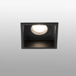 HYDE quadrado preto IP44