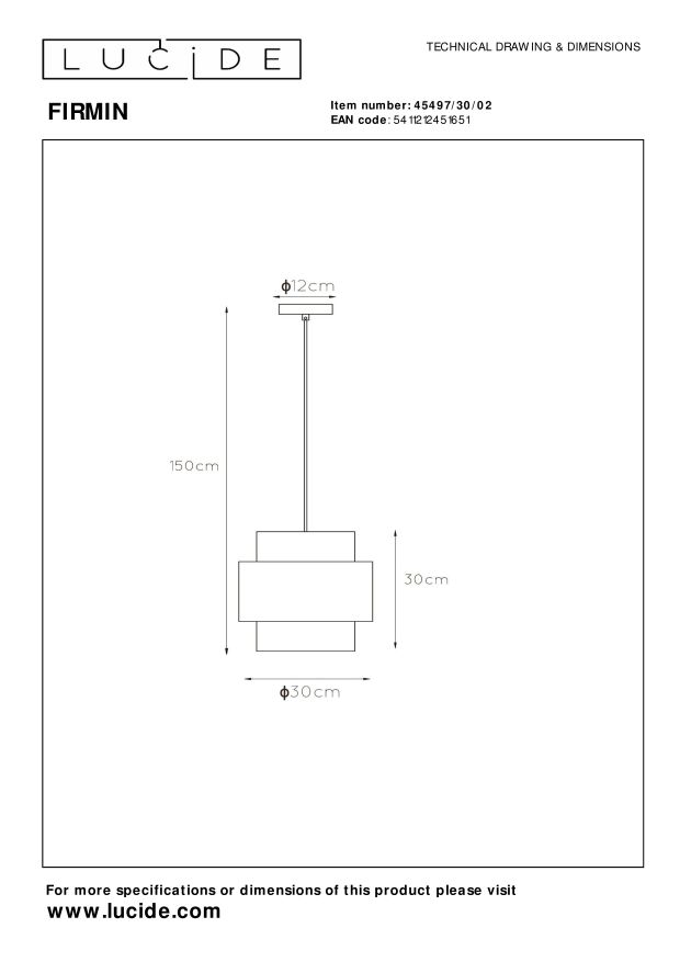Lucide FIRMIN Ø30 - Image 8