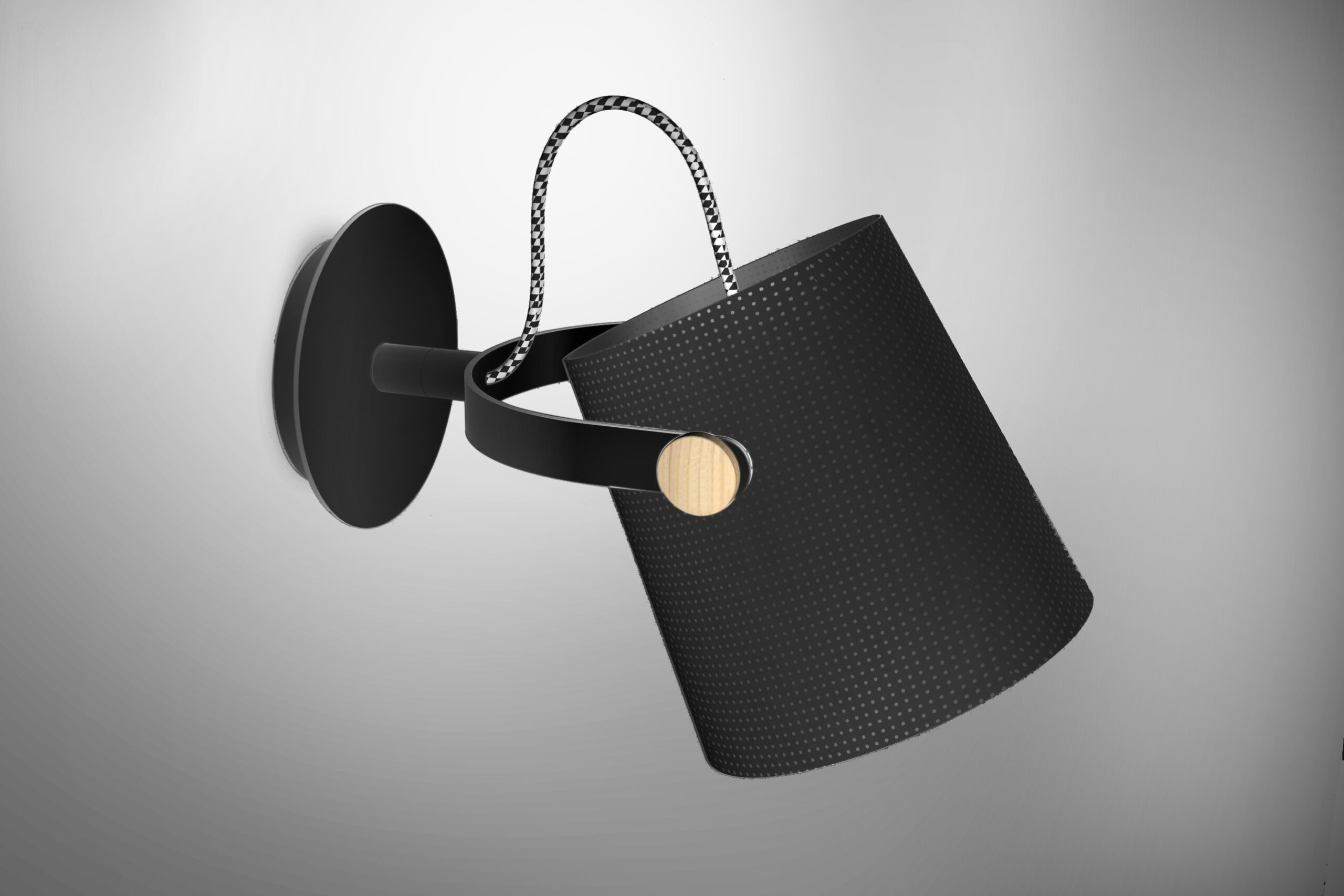 Mantra NORDICA parede preto