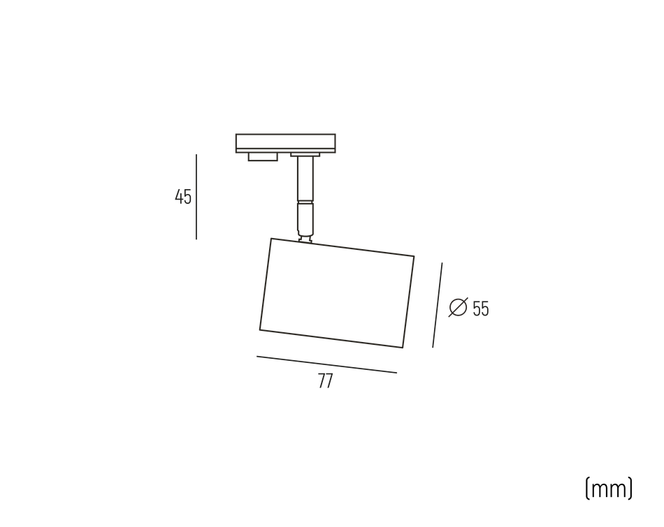 Projector P/calha C1 MIRA branco - Image 4