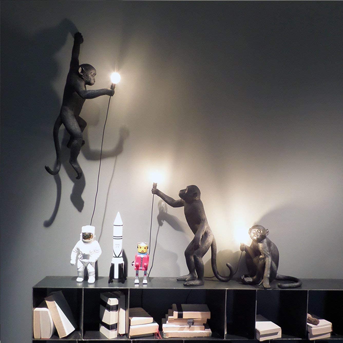 Seletti MACACO sentado preto - Image 8