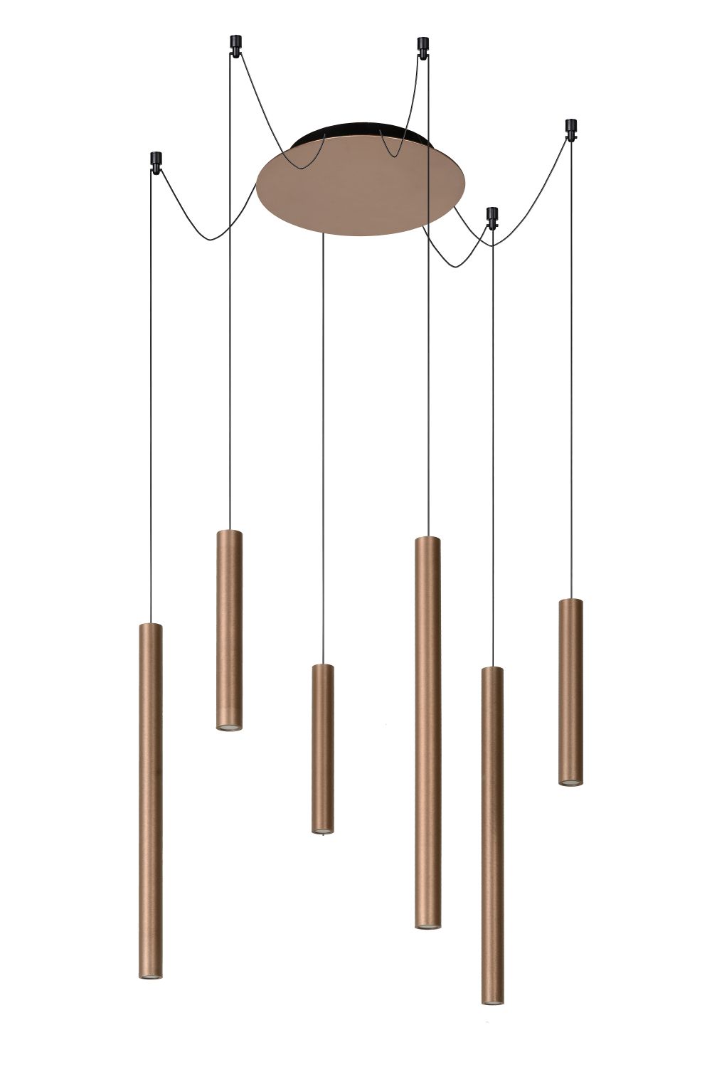 Lucide LORENZ lustre2 castanho - Image 2