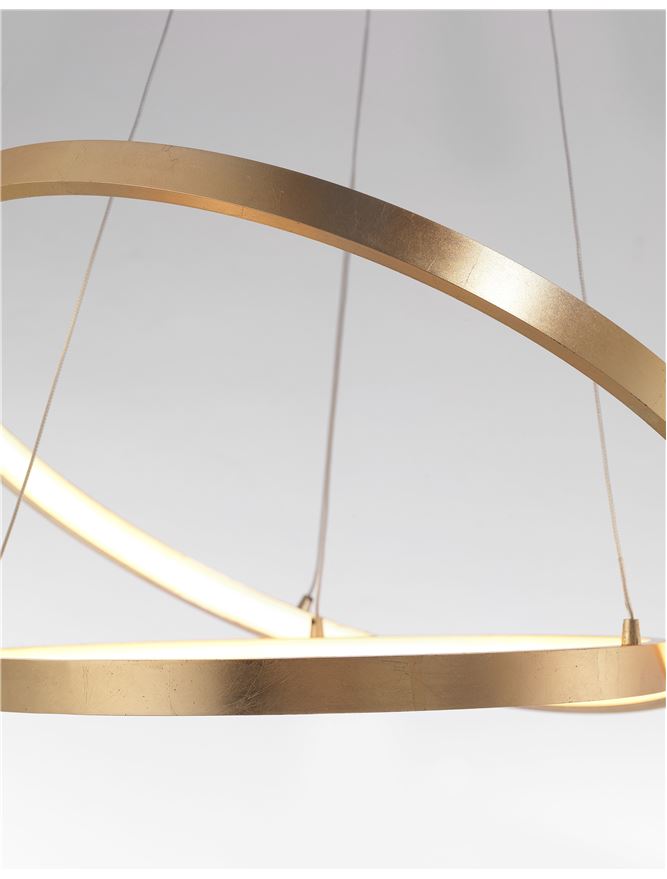 Nova LEON Ø60 dourado - Image 4