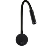 Aplique LEITURA led preto