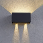 Aplique CUBO DUPLO preto