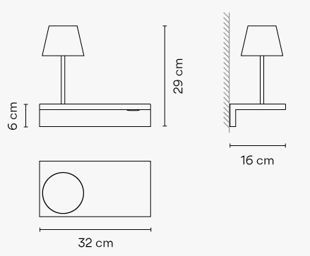 Aplique SUITE branco - Image 5