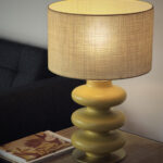 Candeeiro de mesa ADON amarelo