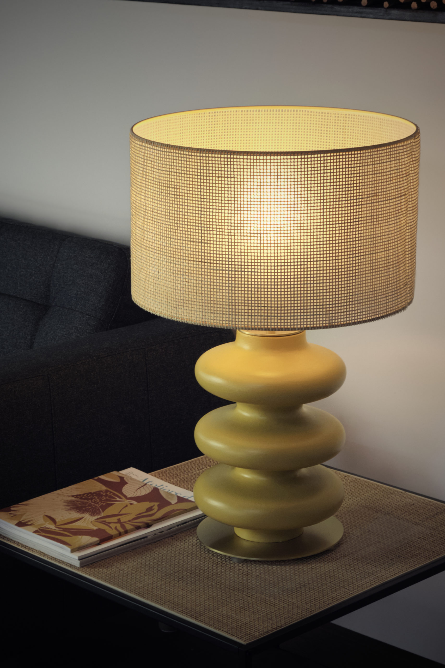 Candeeiro de mesa ADON amarelo