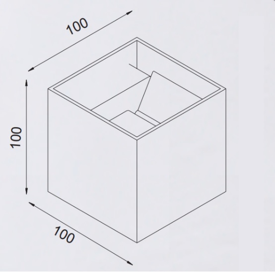 Aplique CUBO preto - Image 4