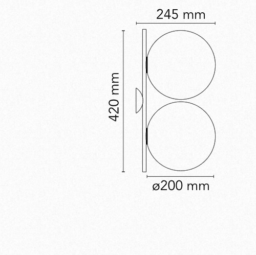 FLOS ICLights C/W1 Double - Image 5