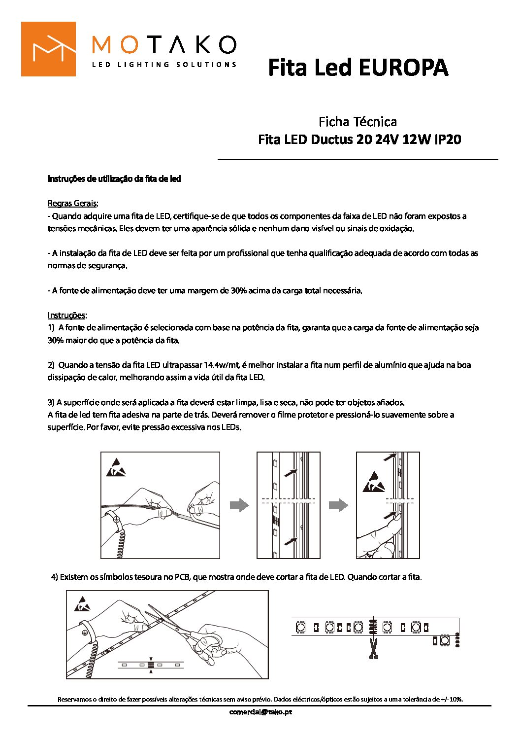 KIT FITA LED DRIVER 12W IP20 2700K - Image 4