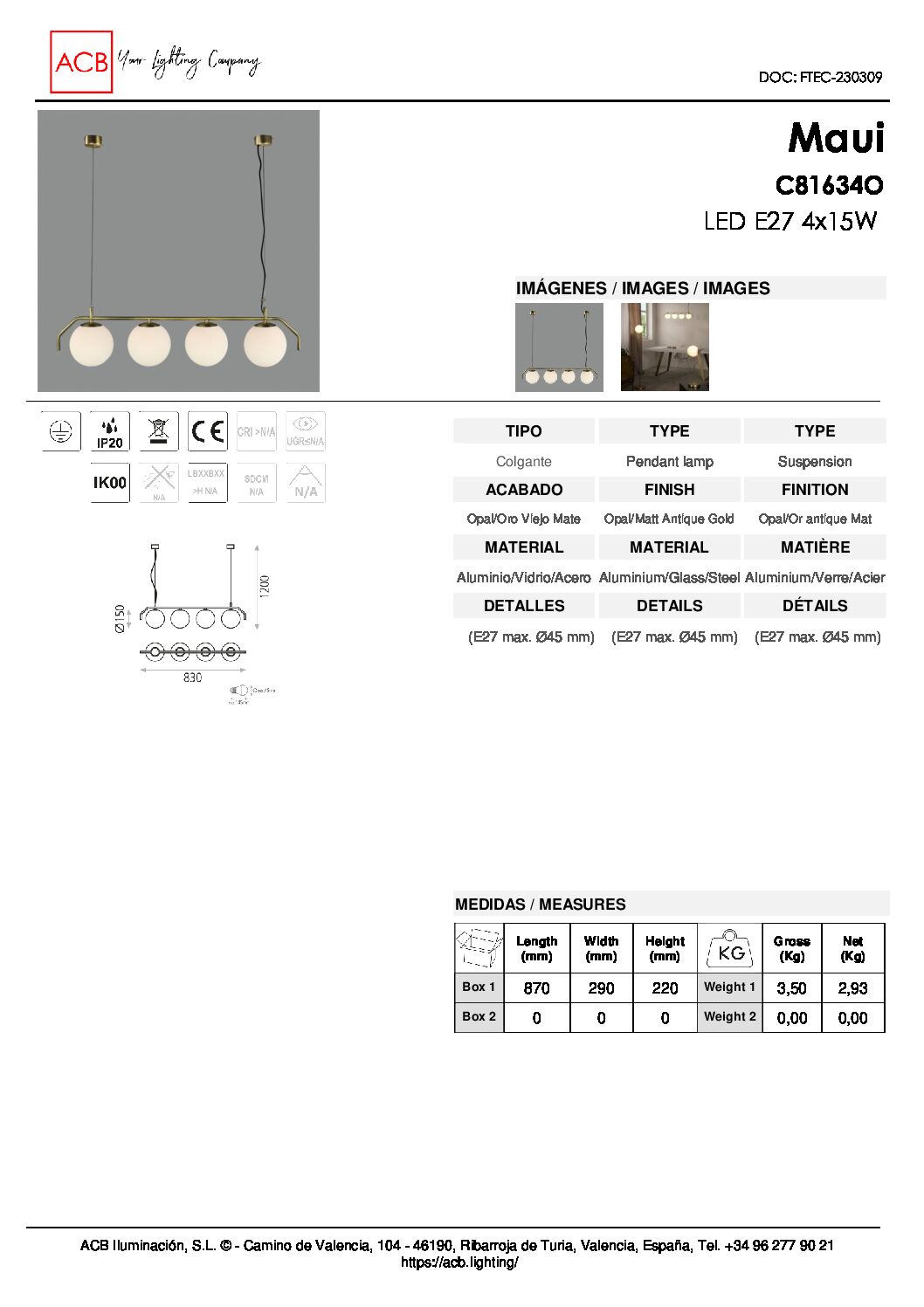 Acb MAUI linear teto - Image 3