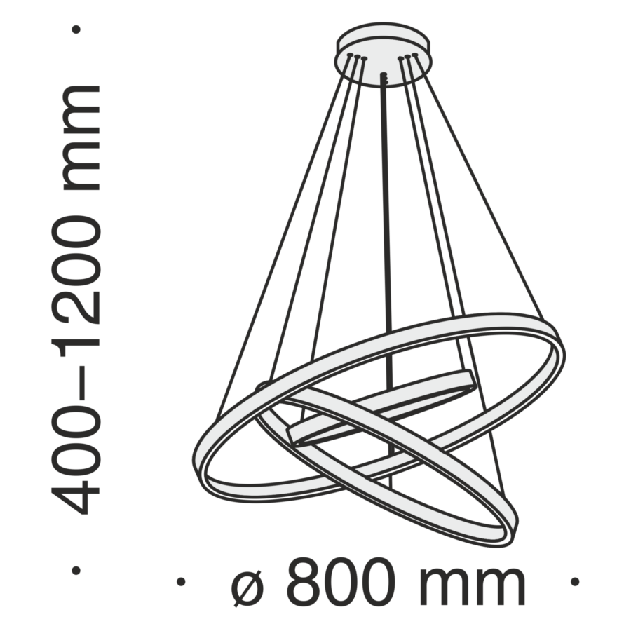 Maytoni RIM3 teto dourado - Image 6