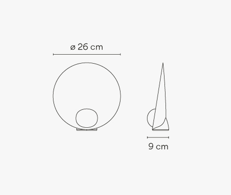 Vibia MUSA mesa salmão - Image 5