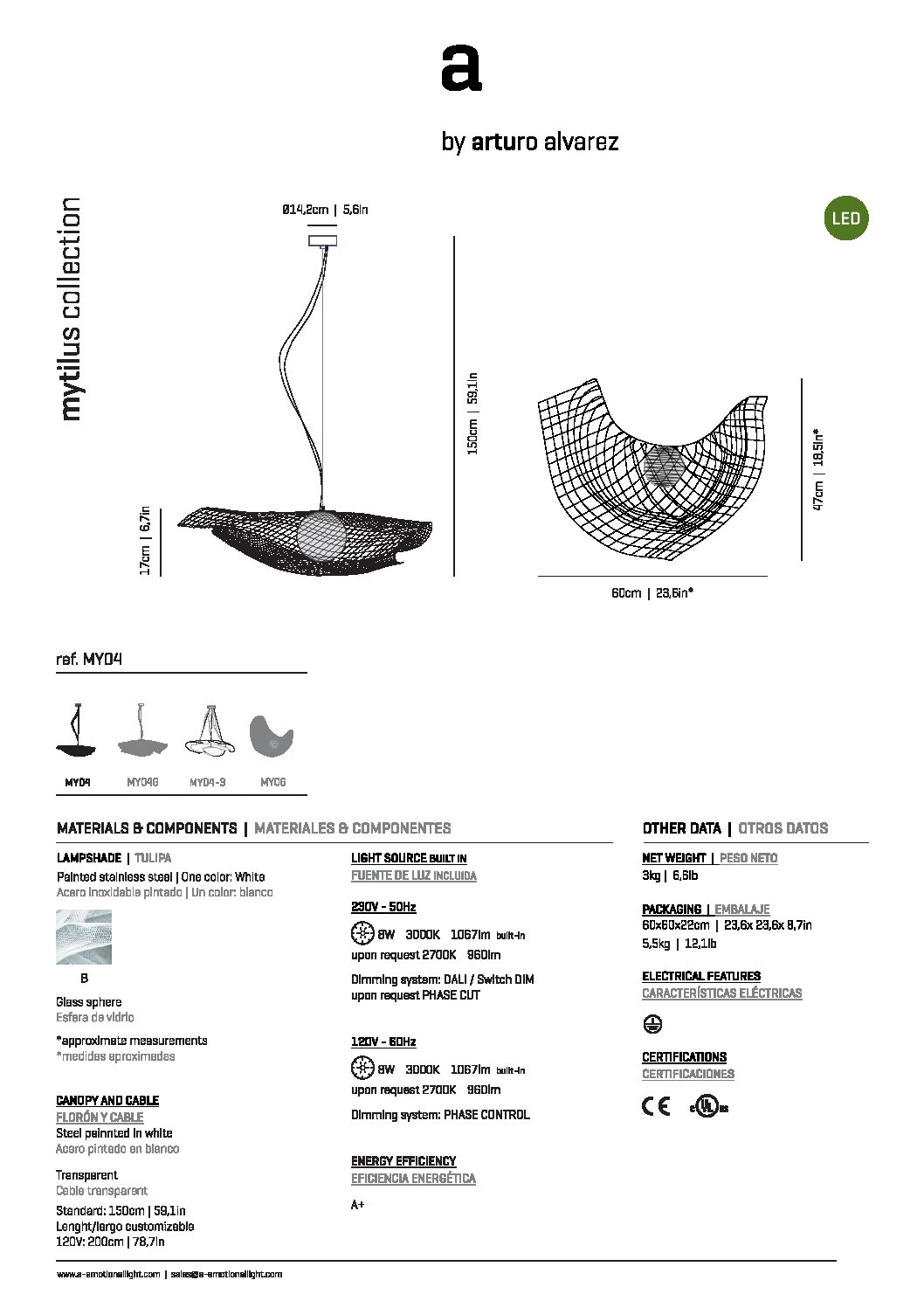 Suspensão MYTILUS MY04 - Image 4