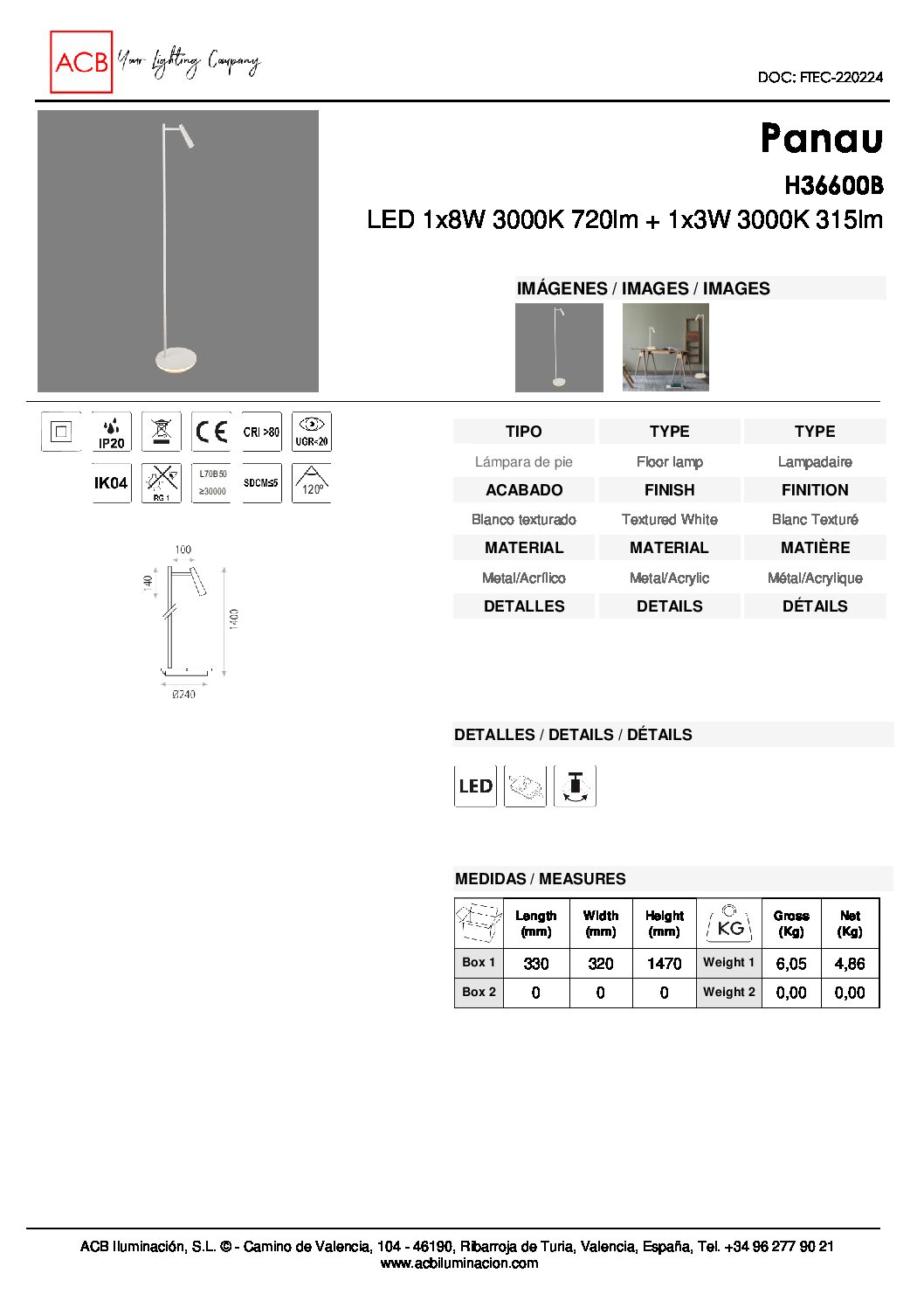 Acb PANAU pé branco - Image 4