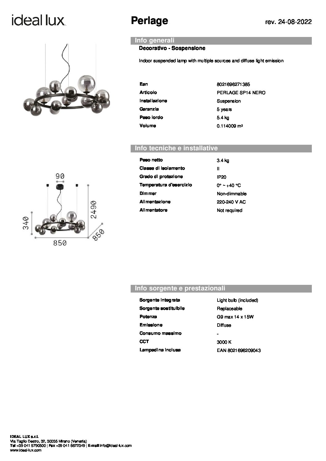 Ideallux PERLAGE sp14 - Image 5