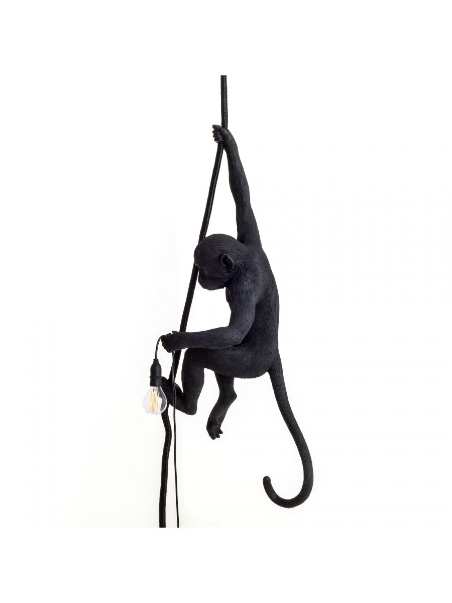 Seletti MACACO suspenso preto