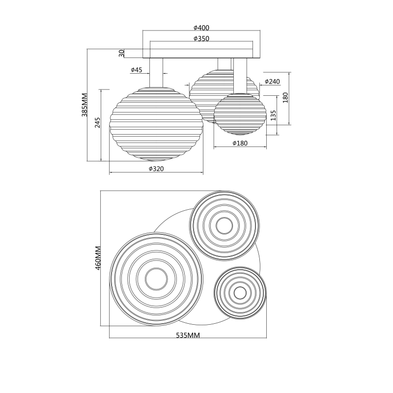 Maytoni REELS plafon - Image 15