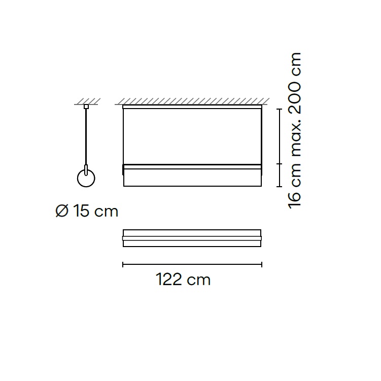 Vibia KONTUR suspenso opal - Image 4