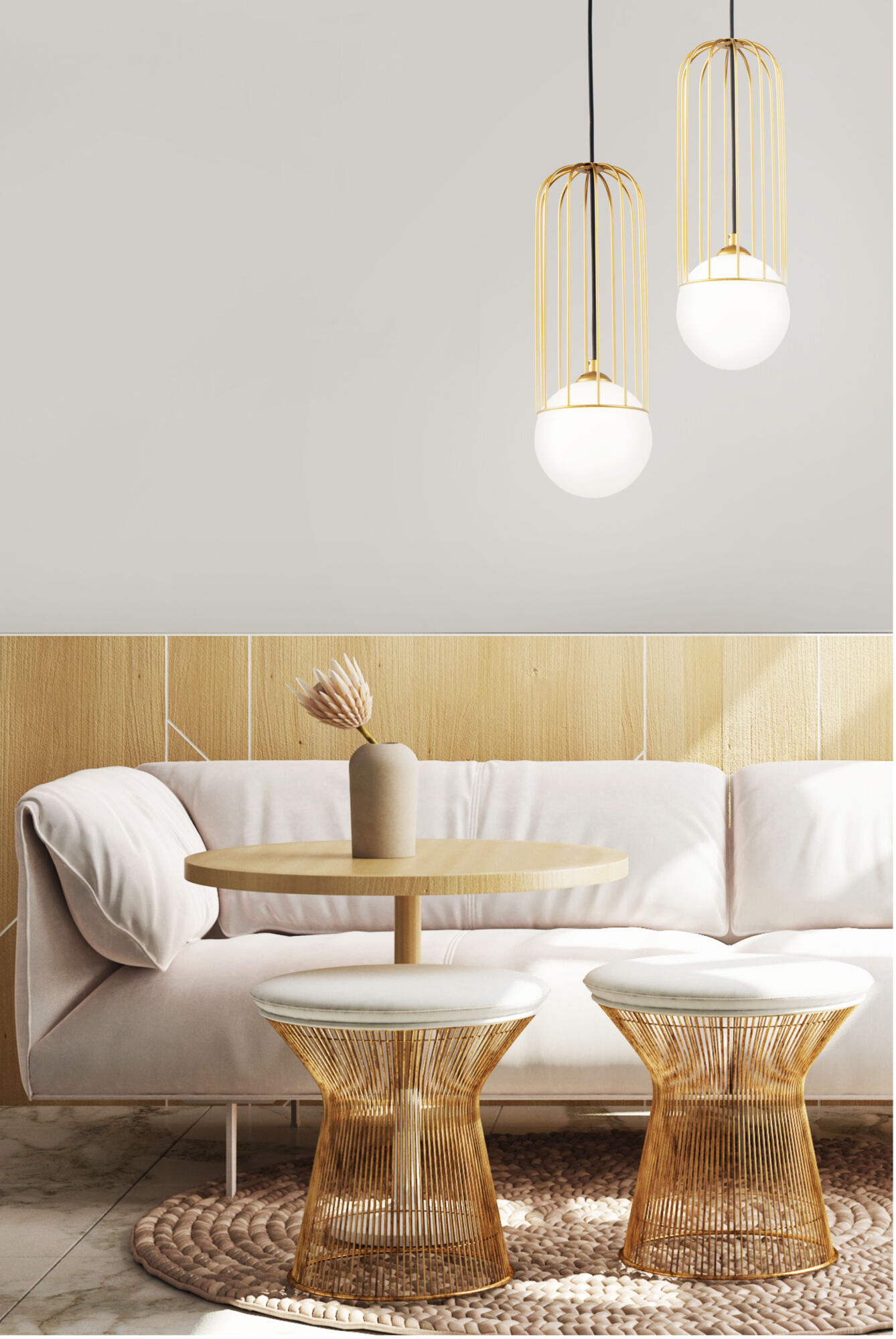 Maytoni TELFORD teto dourado - Image 3