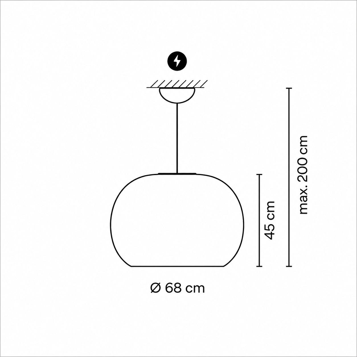 Vibia CLOSER Suspenso