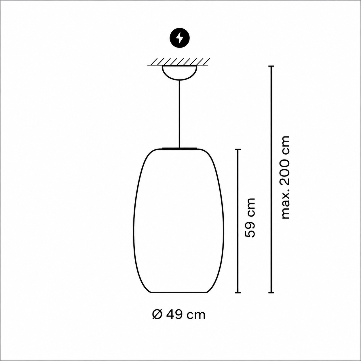 Vibia CLOSER Suspenso
